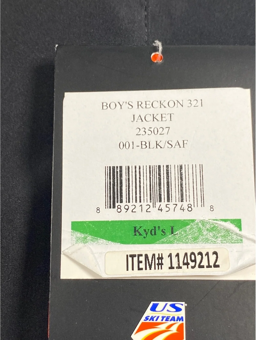 Spyder Boy’s Reckon 321 Jacket Size L (14-16)